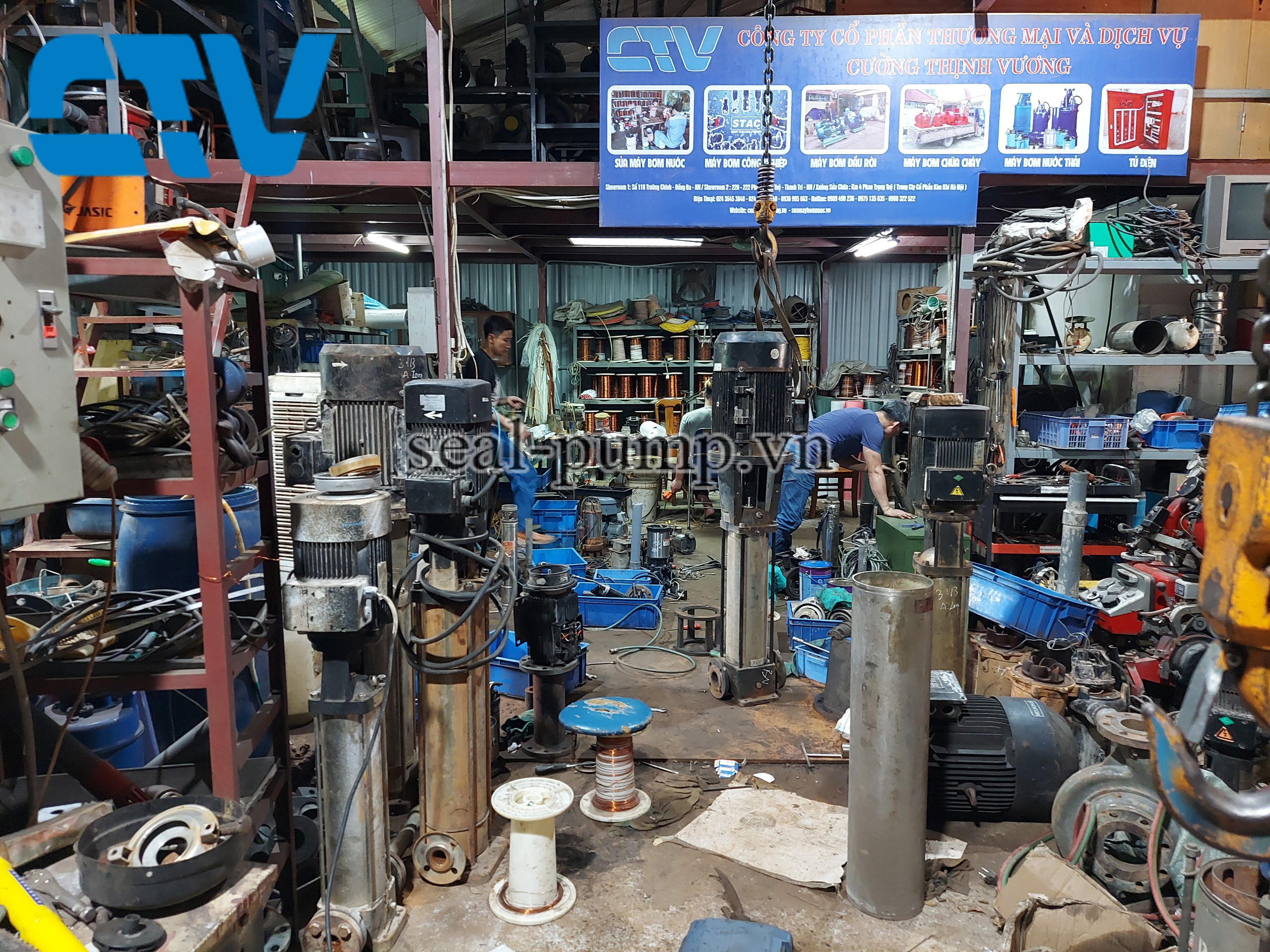 Sửa Chữa Bơm Trục Đứng Tại Hà Nội – Bảo Dưỡng, Thay Thế Linh Kiện Uy Tín