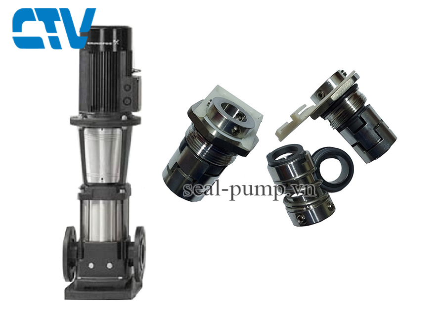 Phớt máy bơm, phớt cơ khí bơm Grundfos CR 3-23